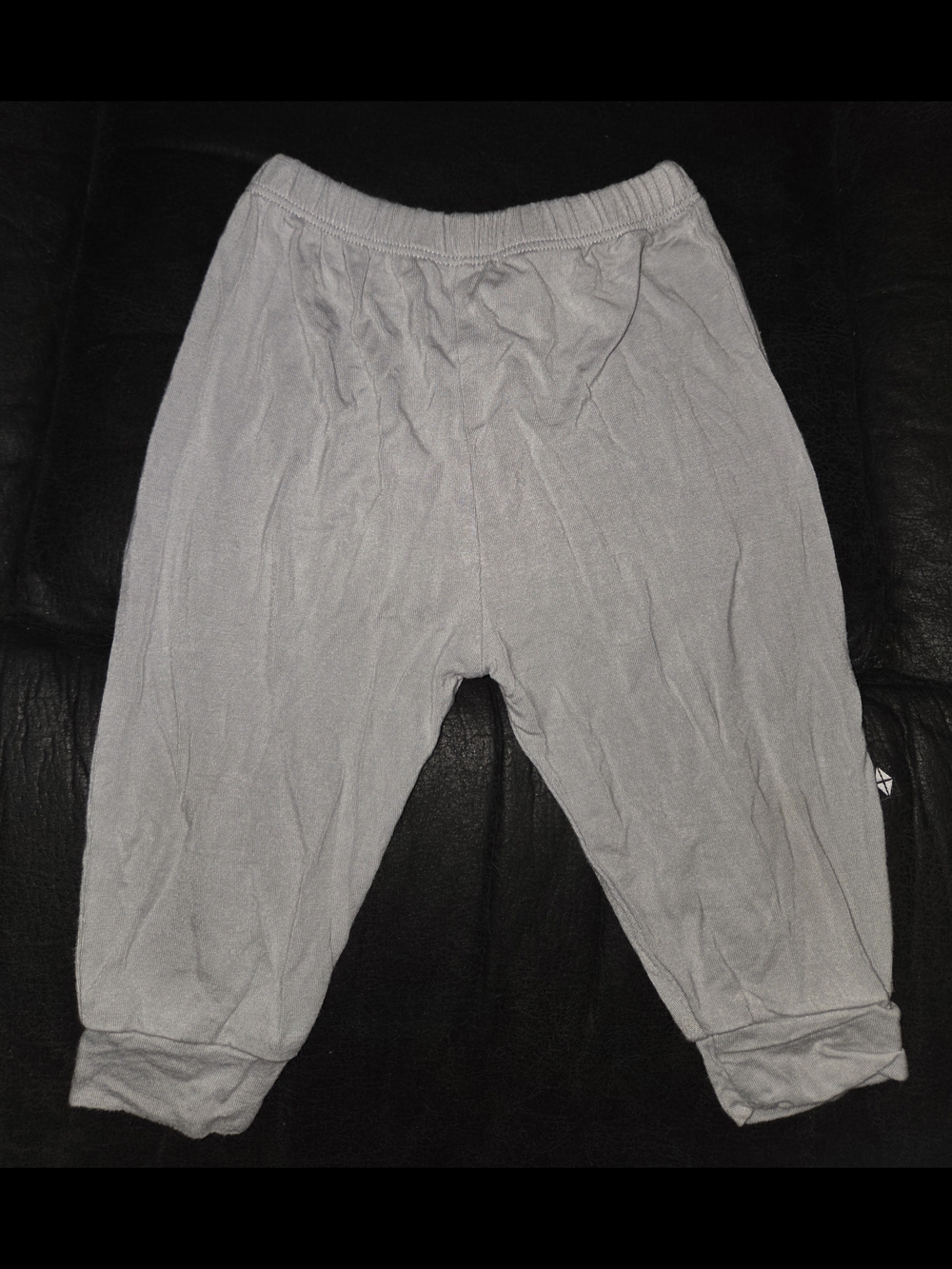 Kyte BABY Light Greenish Gray Cozy Bamboo Pants 3-6 Months